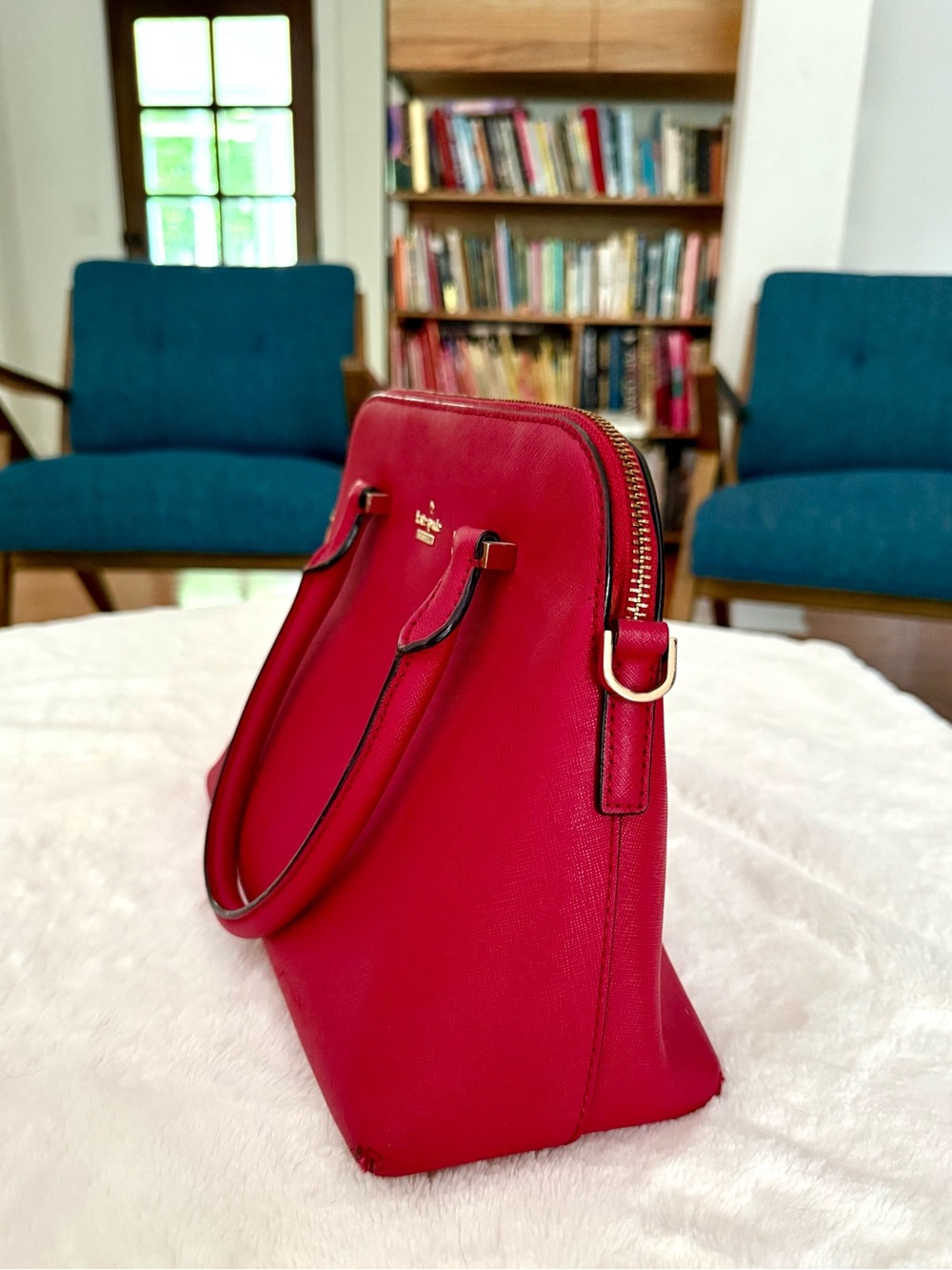 Kate Spade Leather Dome Handbag - Picture 5 of 13